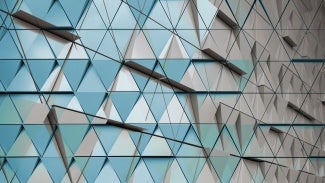 Abstract architectural  illustration.